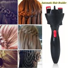The heat of the device will seal the yarn fibers and prevent the braid from unraveling. Electronic Quick Twist Hair Braiding Tool Automatic Hair Braider Machine Braid Maker Diy Magic Hair Styling Tools Wish