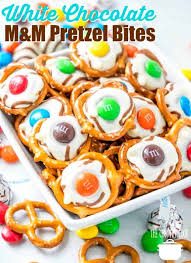 Let me know in the comments if you're going to be preparing one of these candy recipes this holiday season! Chocolate M M Pretzel Bites Video The Country Cook