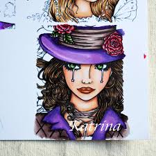 Practicing coloring and techniques.