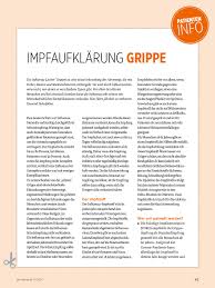 Impfaufklarung Grippe Der Hausarzt