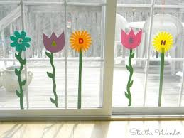 Decorate the windows in your home for christmas. 45 Awesome Name Activities For Preschoolers How Wee Learn