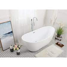 Overall, this bathtub offers superior construction and materials, with a recessed design that will fit in. Birch Lane Diederich 62 X 28 Freestanding Soaking Bathtub Reviews Wayfair In 2021 Soaking Bathtubs Bathtub Bathroom Style