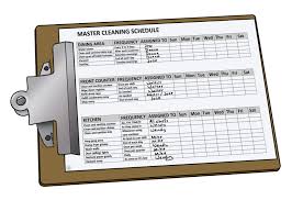 Maintaining A Cleaning Schedule Cleaning Schedule Food Safety Posters Cleaning