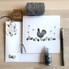 Easter Gold Dekroonluchter Com Perlenfischer Stamps Stationary Basteln Mit Kindern Stempel Basteln