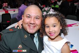 Bunny In The City: Fathers and daughters bring out the suits and tiaras for  special dinner