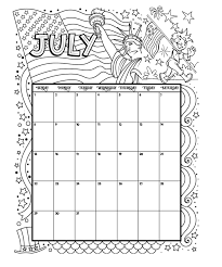 And there you have it, all twelve pages of the free 2019 printable calendar, so you can see what you are getting. July Printable Coloring Calendar 2019 July Calendar Calendar2019 Printable Coloring Calendar Printable Coloring Pages Calendar 2019 Printable