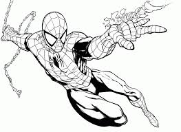 Spiderman appears for the first time in a 1962 comic book. Ultimate Spider Man Coloring Pages Coloring Home