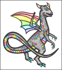 Making cool dragons and dragon clipart. Dragon Drawing Coloring Contest Winner Steemit