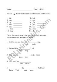 We provide the best online tuition classes that comprise animated video lectures and live interactive classes that will help students to grasp concepts easily. English Worksheets 1st Grade Spelling Worksheet