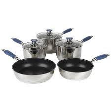 6 pcs stainless steel cookware set cooking saucepan pot pan cooker set with lid. Russell Hobbs 5 Piece Stainless Steel Saucepan Set 700913 In 2021 Cookware Set Pots And Pans Sets Cookware Set Stainless Steel