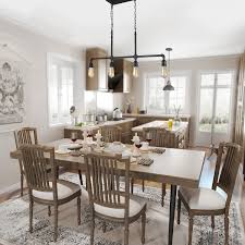 lnc 4 light iron pipe kitchen island