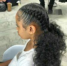 Pin By Afro Style On Kid Braids Style Birthday Hairstyles Kids Braided Hairstyles Pretty Braided Hairstyles