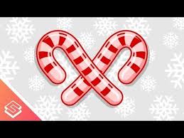 Inkscape Tutorial Vector Candy Cane Youtube Candy Cane Tutorial Design Skills