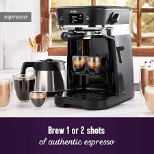 Shop for mccafe in coffee. Amazon Com Mr Coffee All In One Occasions Specialty Pods Coffee Maker 10 Cup Thermal Carafe And Espresso With Milk Frother And Storage Tray Black Kitchen Dining