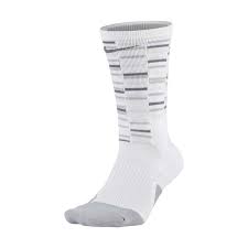 details about nike unisex elite crew basketball socks 1 5 gfx2 hoops training white sx7010 100