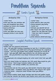 Hafal mahir materi sejarah sma/ma kelas 11, 12, 13. Ambisnotes Penelitian Sejarah Kelas 10 Ambisnotes