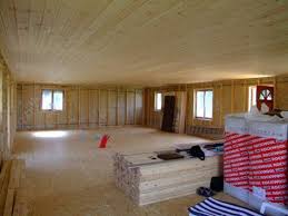 Realisation Du Vide Technique Et Montage Des Cloisons Autoconstruction Maison En Ossature Bois Autoconstruction Maison Cloison Autoconstruction