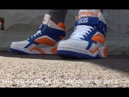 Patrick ewing 33 hi all star blue white shoes size 7. Ewing Athletics Focus New York Knicks Home Shoe Review On Feet W Dj Delz Youtube