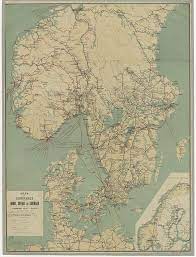 Fjord line tilbyr reiser med ferge mellom bergen, stavanger, kristiansand, langesund og hirtshals i danmark, og mellom sandefjord og strømstad i sverige. File Kart Over Jernbaner I Norge Sverige Og Danmark 1897 Jpg Wikimedia Commons