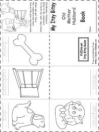 Itsy Bitsy Book Old Mother Hubbard Nursery Rhymes Preschool Crafts Nursery Rhymes Activities Nursery Rhymes Preschool