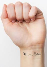Mar 11, 2017 · roses are by far one of the most popular tattoo designs for both men and women to get. 40 Believe Tattoos Ideas Believe Tattoos Tattoos Cool Tattoos