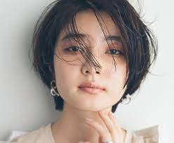 さらっとなびく 黄金バランス ショート の結論は 乾かすだけでキマるひし形シルエット lee ベース顔 ショート ベース顔 ヘアスタイル ショートのヘアスタイル