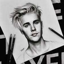 Instagram Photo By Babi Ramos Nov 16 2015 At 7 18pm Utc Celebrity Drawings Justin Bieber Sketch Celebrity Art