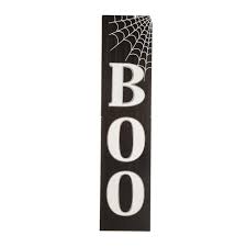 With your cricut or another craft cutting machine, you. Glitzhome 47 83 In H Wooden Boo Porch Sign Kd 1702203398 The Home Depot