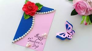 Check spelling or type a new query. Diy Teacher S Day Card Handmade Teachers Day Card Making Idea Youtube