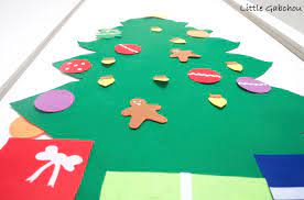 Laissez libre court à votre imagination et tissus et accessoires conseillés : Diy Le Sapin De Noel Jouet En Feutrine