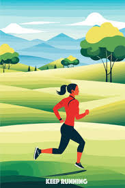 Coureur De Trail Femme Fitness Jeune Vectores, Ilustraciones y Gráficos -  123RF