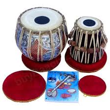 Maharaja Concert Tabla Drum Set 4kg Double Color Copper Bayan Finest Dayan With Padded Bag Book Hammer Cushions Cover Pdigj For M Hand Drums Pad Bag Drums