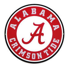 Alabama Crimson Tide 12 Steel Logo Street Sign Alabama Crimson Tide Logo Tide Logo Crimson Tide Football