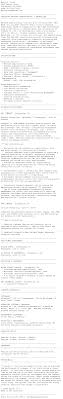 ascii (plain text) resume sample