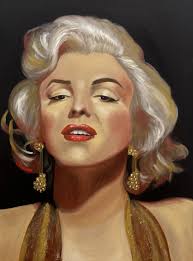 Marilyn Monroe, C.T. Woods’ Oil Masterpieces