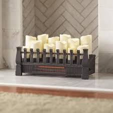 Classic flame 23ii042fgl 23 3d infrared quartz electric fireplace insert with safer plug and sensor, 1500 w, 23 inches 4.6 out of 5 stars 828 $319.99 $ 319. Classic Flame 23 In Ventless Infrared Electric Fireplace Insert With Safer Plug 23ii042fgl The Home Depot