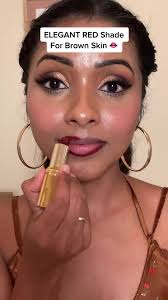 Holiday Lipstick for Brown Skin
