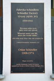 Schindler S List Schindler S List Krakow Commemorative Plaque