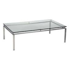 The coffee table can also be used as a side table, end room table, etc. R V Living Stainless Steel Frame Glass Coffee Table Temple Webster