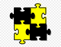 Puzzle piece clipart black and white is popular png clipart & cartoon images. Puzzle Pieces Connected X4 Black And White Puzzle Clipart Png Download 1003999 Pinclipart