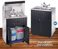 In this short video i show you how i built a cheap portable sink for an art studio which had no running water Portable Sinks As Restaurant Sinks Food Service Catering Portable Sinks Portable Sink Kitchen Sink Plumbing