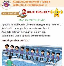 Pertanyaan tersebut di atas merupakan materi pembelajaran 1 subtema 3 berjudul bangga terhadap daerah tempat tinggalku, bagian dari tema 8 daerah tempat tinggalku, buku tematik terpadu kurikulum 2013 edisi revisi 2017. Terbaru Kunci Jawaban Kelas 1 Tema 8 Subtema 4 Pembelajaran 4 Jawaban Tematik Siswa