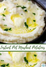 Instant Pot Mashed Potatoes Made With Tangy Buttermilk Sour Cream And Melted Butter Mak Instant Pot Mashed Potatoes Recipe Buttermilk Mashed Potatoes Recipes