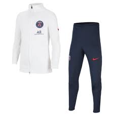 Shop the full psg 20/21 training and apparel collection at prodirectsoccer.com. Paris Saint Germain Kids White Strike Tracksuit 2020 21 Soccer Box