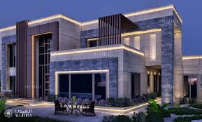 Exterior of a luxury contemporary home. Modern Exterior Design For Your Villa