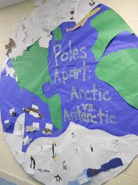 I Talked With Each First Grade Class About The Differences In The North And South Poles And Read The Boo Polar Animals Preschool Polar Animals Winter Preschool