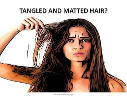 How To Stop Hair Matting In The Nape Area Matted Hair Tangled Hair Hair