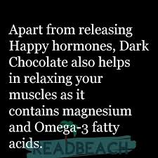 Is chocolate good for minimizing mood swings? Apart From Releasing Happy Hormones Dark Chocolate Also Helps Readbeach Com