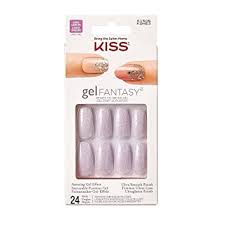 Kiss Gel Fantasy Ready To Wear Gel 24 Nails Kgn53 By Kiss Amazon De Beauty