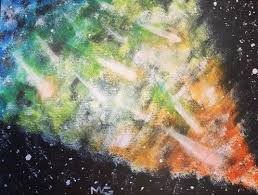 How To Paint Galaxies Feltmagnet